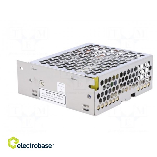 Power supply: switched-mode | for building in,modular | 50W | 24VDC image 4