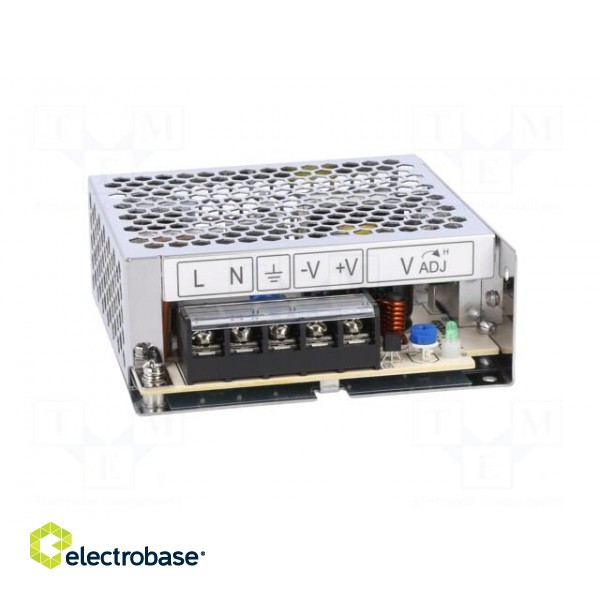 Power supply: switched-mode | for building in,modular | 50W | 24VDC paveikslėlis 9