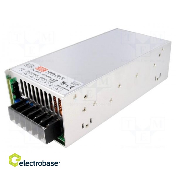 Power supply: switched-mode | modular | 630W | 36VDC | 218x105x63.5mm фото 1