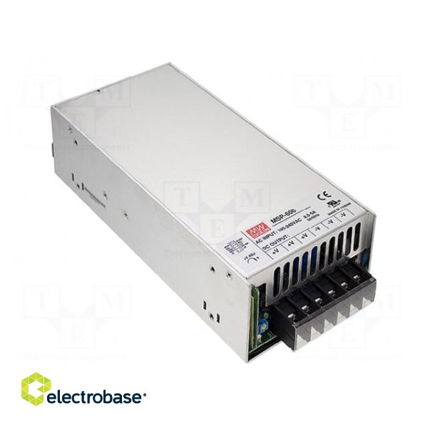 Power supply: switched-mode | modular | 636W | 12VDC | 218x105x63.5mm