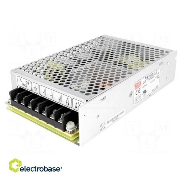 Power supply: switched-mode | for building in,modular | 66W | 20A image 1