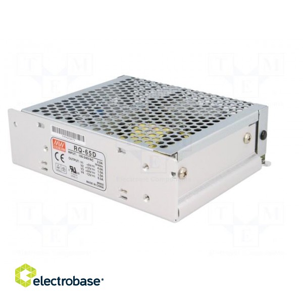 Power supply: switched-mode | for building in,modular | 68W | 5VDC фото 4
