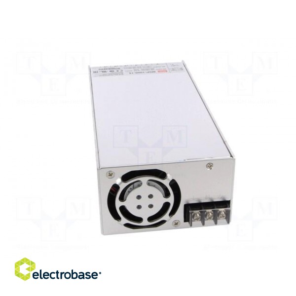 Power supply: switched-mode | modular | 960W | 15VDC | 218x105x63.5mm paveikslėlis 5