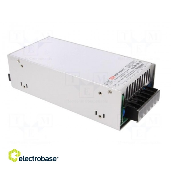 Power supply: switched-mode | modular | 960W | 15VDC | 218x105x63.5mm paveikslėlis 8