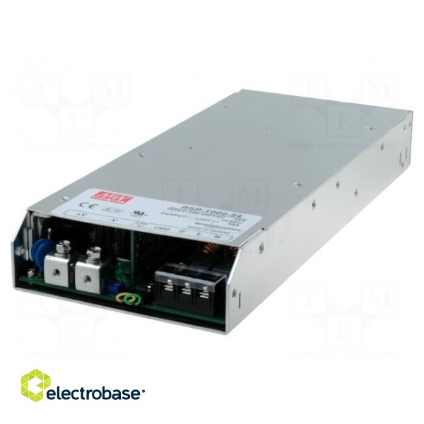 Power supply: switched-mode | for building in,modular | 960W | 40A