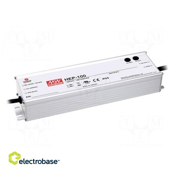 Power supply: switched-mode | modular | 95.58W | 54VDC | 49÷58VDC