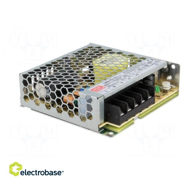 Power supply: switched-mode | modular | 72W | 12VDC | 99x97x30mm | 6A image 8