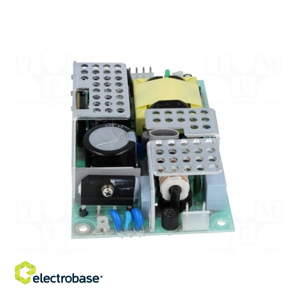 Power supply: switched-mode | open | 60W | 12VDC | 127x76x29mm | 5VDC image 5