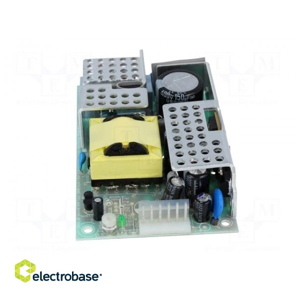 Power supply: switched-mode | open | 60W | 12VDC | 127x76x29mm | 5VDC image 9