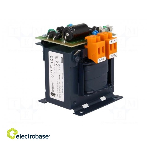 Power supply: transformer type | for building in,non-stabilised paveikslėlis 2