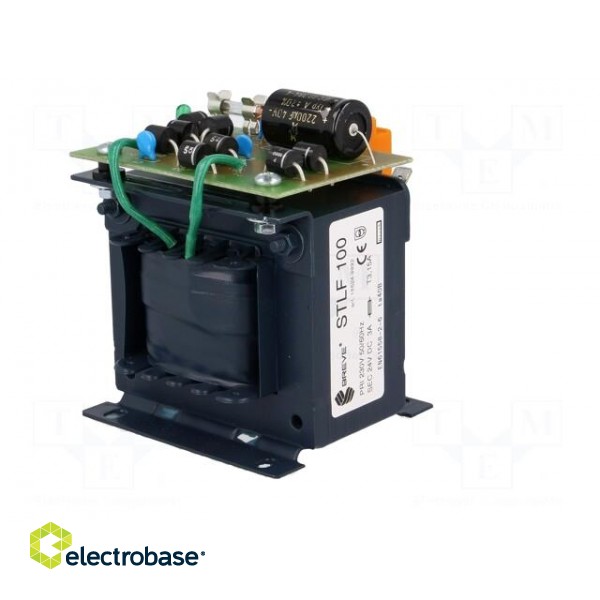 Power supply: transformer type | for building in,non-stabilised фото 8