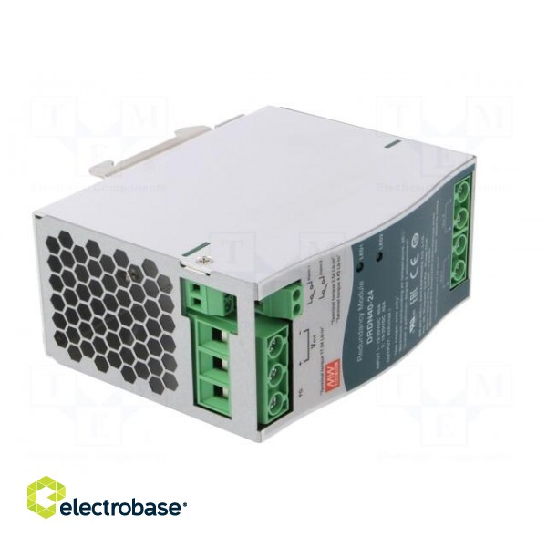 Module: redundancy | for DIN rail | 24VDC | 40A | 19÷29VDC | -40÷80°C image 8