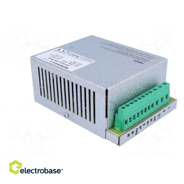 Power supply: buffer | modular | 26W | 26.4VDC | 0.7A | 230VAC | 350g paveikslėlis 8