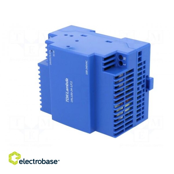 Power supply: switched-mode | 88W | 24VDC | 3.67A | 85÷264VAC | 280g image 2