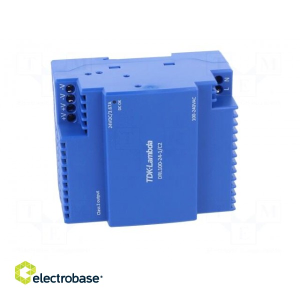 Power supply: switched-mode | 88W | 24VDC | 3.67A | 85÷264VAC | 280g image 9