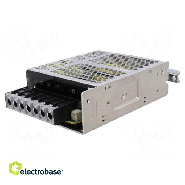 Power supply: switched-mode | for DIN rail | 100W | 12VDC | 8.5A | 86% image 1