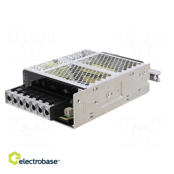 Power supply: switched-mode | for DIN rail | 100W | 15VDC | 7A | OUT: 1 image 2