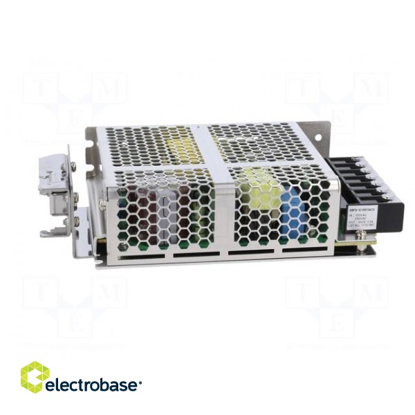 Power supply: switched-mode | for DIN rail | 100W | 15VDC | 7A | OUT: 1 image 7