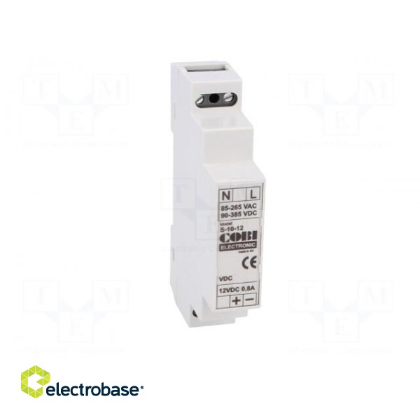 Power supply: switched-mode | 10W | 12VDC | 0.83A | 85÷265VAC | IP20 image 9