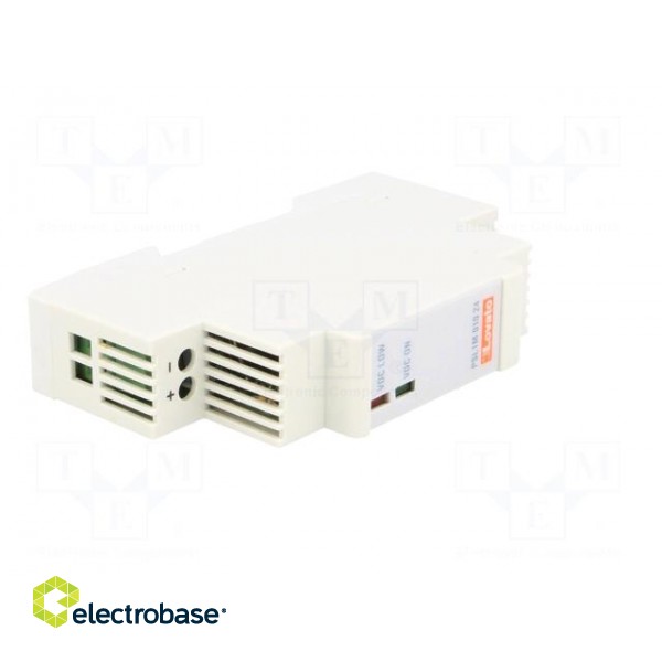 Power supply: switched-mode | for DIN rail | 10W | 24VDC | 0.42A | 80% image 8