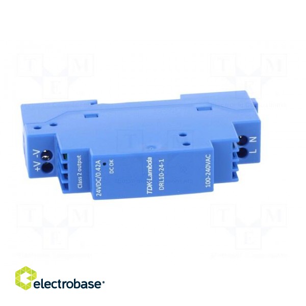 Power supply: switched-mode | 10W | 24VDC | 420mA | 85÷264VAC | 65g image 9