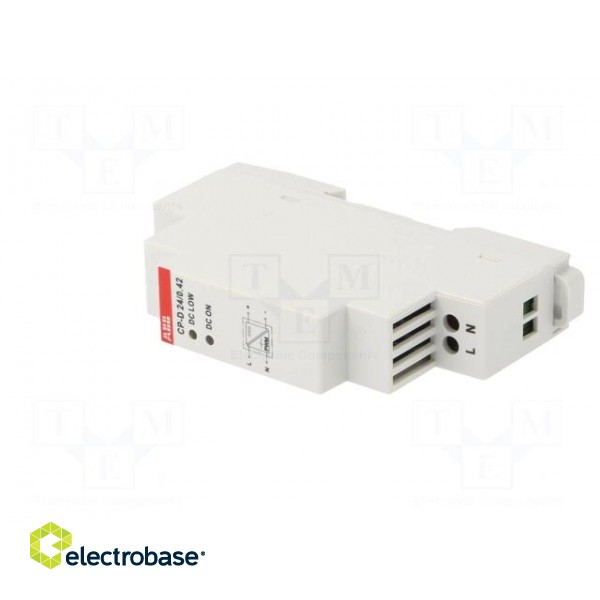 Power supply: switched-mode | for DIN rail | 10W | 24VDC | 420mA image 2