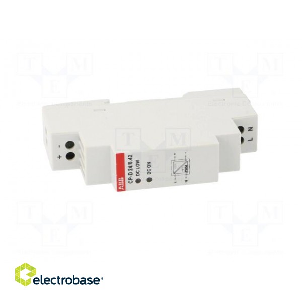 Power supply: switched-mode | for DIN rail | 10W | 24VDC | 420mA image 9
