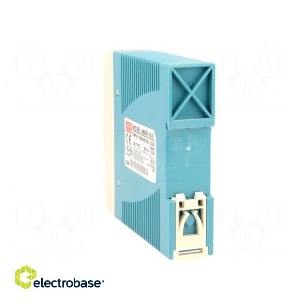 Power supply: switched-mode | for DIN rail | 10W | 5VDC | 2A | OUT: 1 image 5
