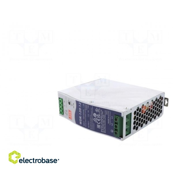 Power supply: switched-mode | 120W | 12VDC | 12÷15VDC | 10A | 650g image 2