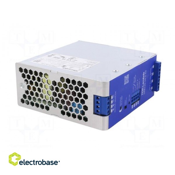 Power supply: switched-mode | for DIN rail | 120W | 24VDC | 5A | 89÷91% image 8
