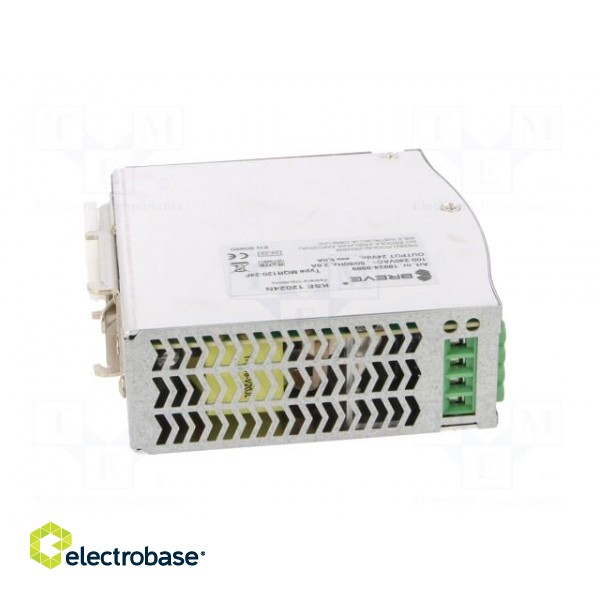 Power supply: switched-mode | for DIN rail | 120W | 24VDC | 5A | IP20 image 7