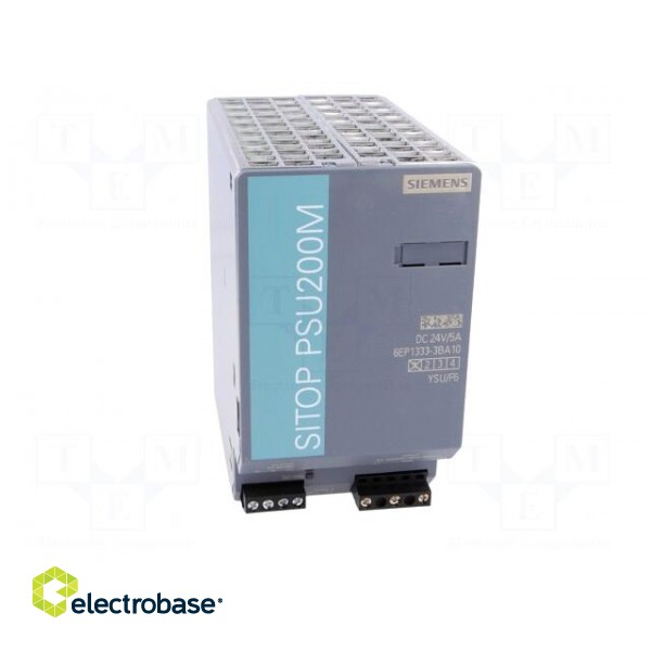 Power supply: switched-mode | 120W | 24VDC | 5A | Usup: 85÷264VAC | IP20 image 9