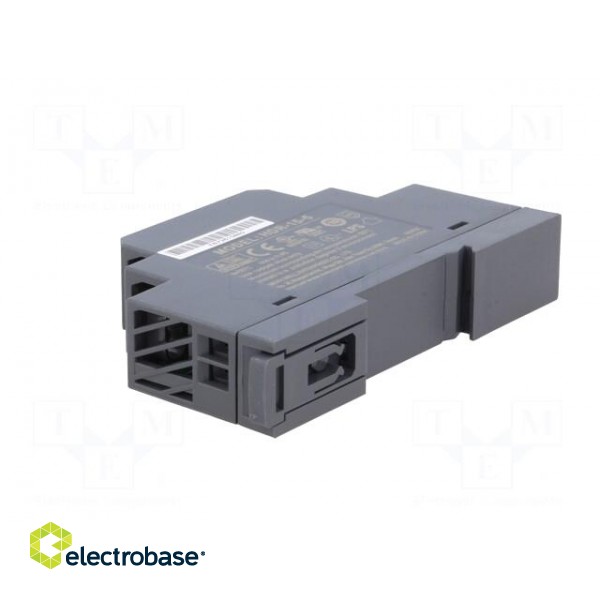 Power supply: switched-mode | for DIN rail | 12W | 5VDC | 2.4A | OUT: 1 paveikslėlis 4