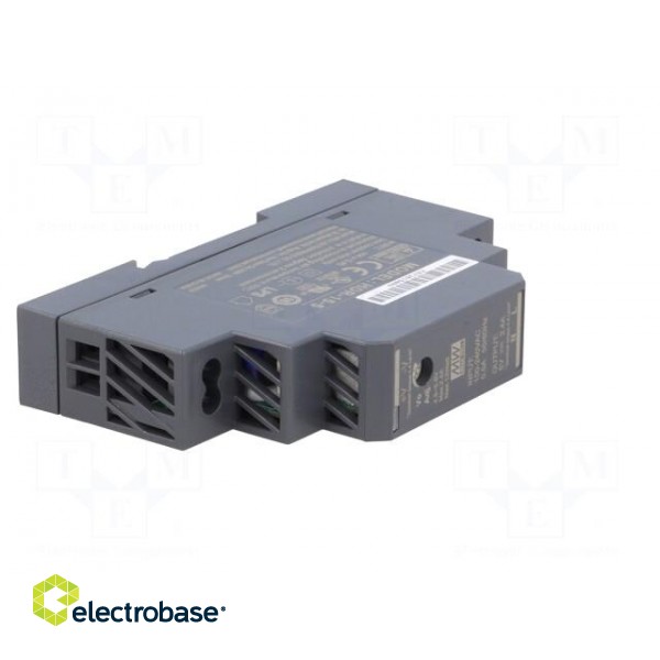 Power supply: switched-mode | for DIN rail | 12W | 5VDC | 2.4A | OUT: 1 image 8