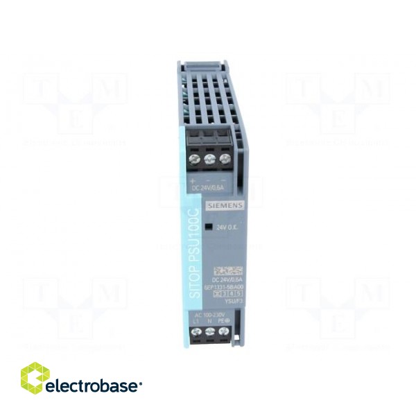 Power supply: switched-mode | 14W | 24VDC | 0.6A | 85÷264VAC | IP20 image 9