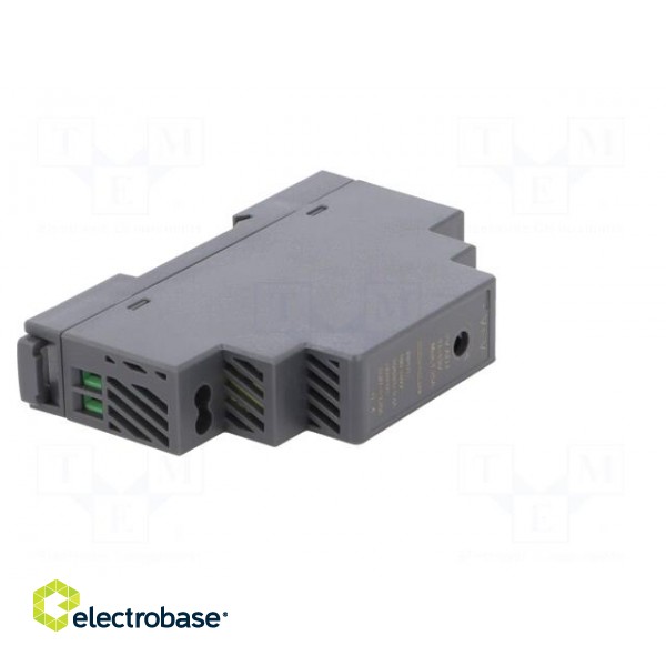 Power supply: switched-mode | for DIN rail | 15W | 12VDC | 1.25A | 83% image 8
