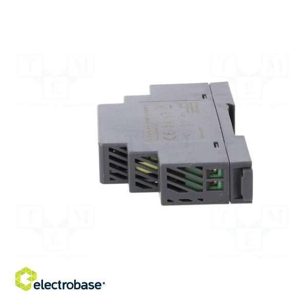 Power supply: switched-mode | for DIN rail | 15W | 24VDC | 630mA | 85% фото 3