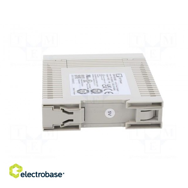 Power supply: switched-mode | for DIN rail | 18W | 5VDC | 3A | -20÷70°C фото 5
