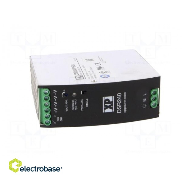 Power supply: switched-mode | for DIN rail | 240W | 24VDC | 10A | 94% фото 9