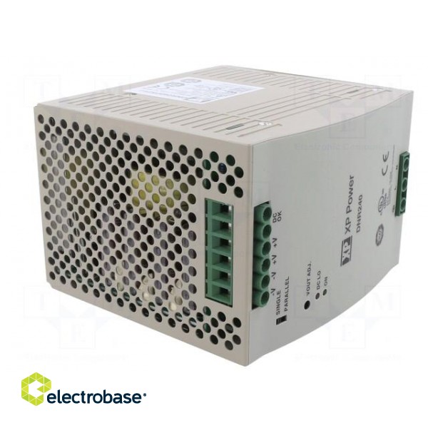 Power supply: switched-mode | for DIN rail | 240W | 24VDC | 10A | 89% image 8