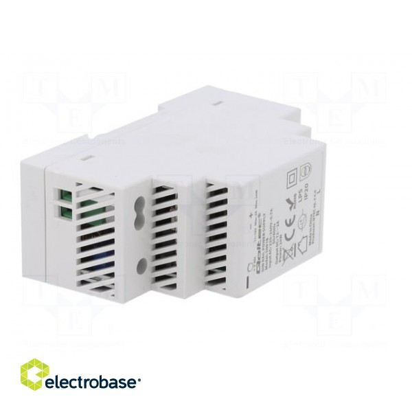 Power supply: switched-mode | for DIN rail | 24W | 12VDC | 2A | IP20 фото 8