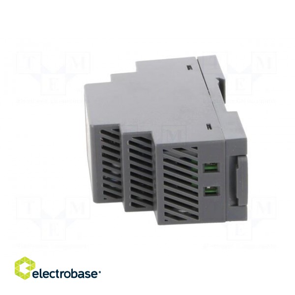 Power supply: switched-mode | for DIN rail | 24W | 24VDC | 1A | OUT: 1 фото 3
