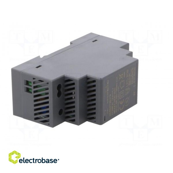 Power supply: switched-mode | for DIN rail | 30W | 15VDC | 2A | OUT: 1 image 8
