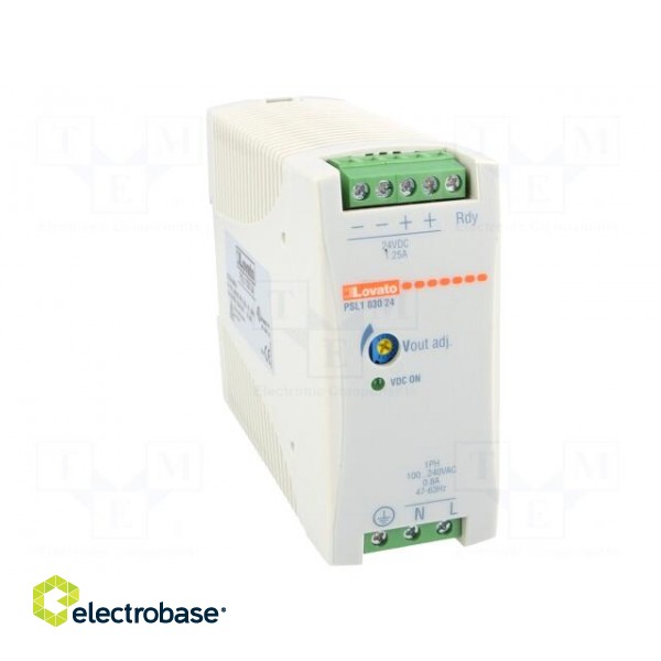 Power supply: switched-mode | for DIN rail | 30W | 24VDC | 1.25A | 86% image 9