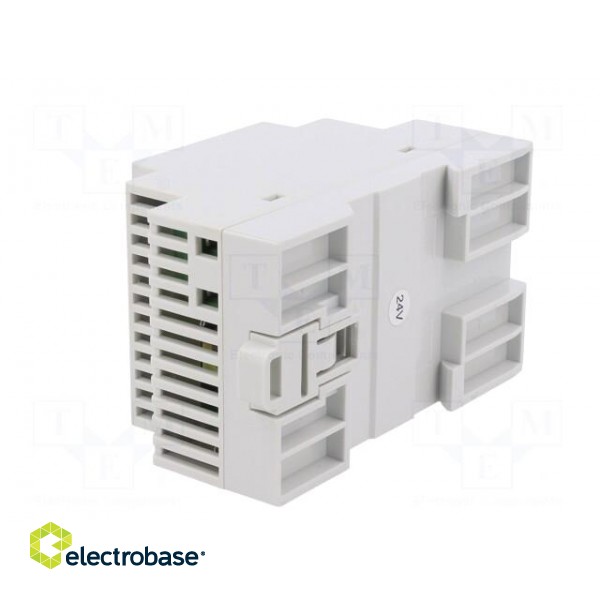 Power supply: switched-mode | for DIN rail | 30W | 24VDC | 24÷28V paveikslėlis 4