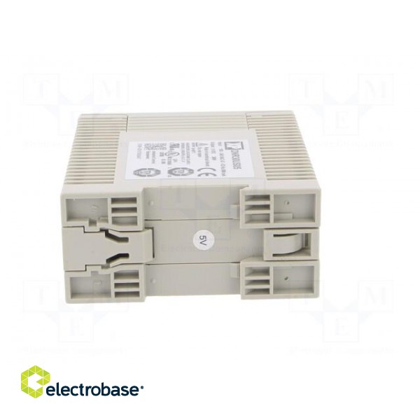 Power supply: switched-mode | for DIN rail | 30W | 5VDC | 6A | -20÷70°C image 5