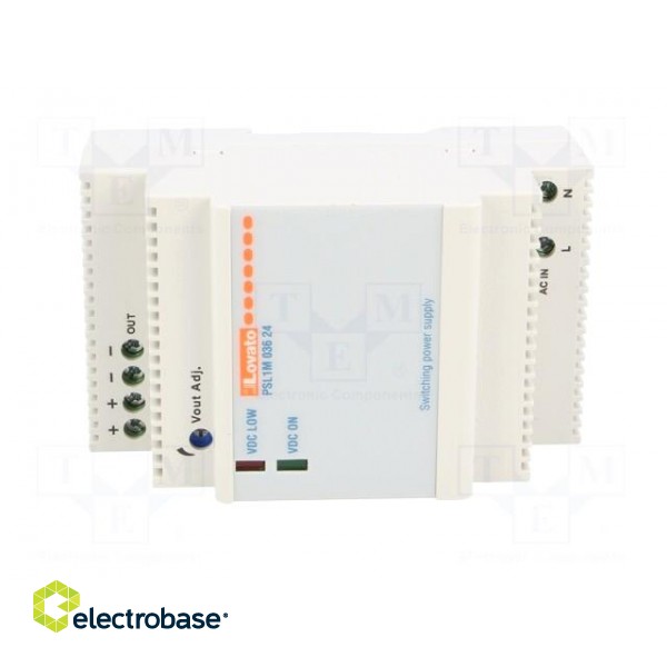 Power supply: switched-mode | 36W | 24VDC | 1.5A | 90÷264VAC | 248g image 9