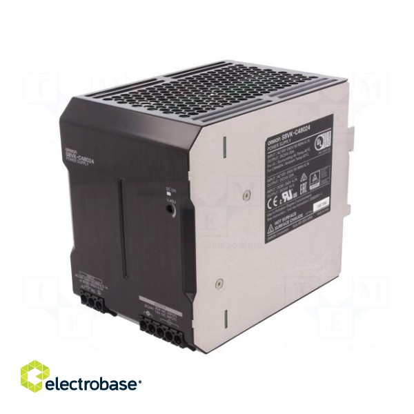 Power supply: switched-mode | 480W | 24VDC | 20A | 85÷264VAC | OUT: 1 image 1