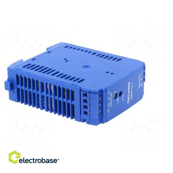 Power supply: switched-mode | for DIN rail | 50W | 12VDC | 3.4A | DRB image 8