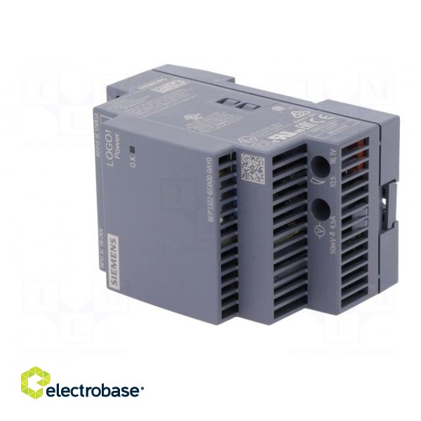 Power supply: switched-mode | 54W | 12VDC | 4.5A | 85÷264VAC | IP20 image 2